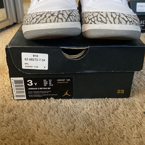 Air Jordan 3 Retro BP - Picture 3 of 11